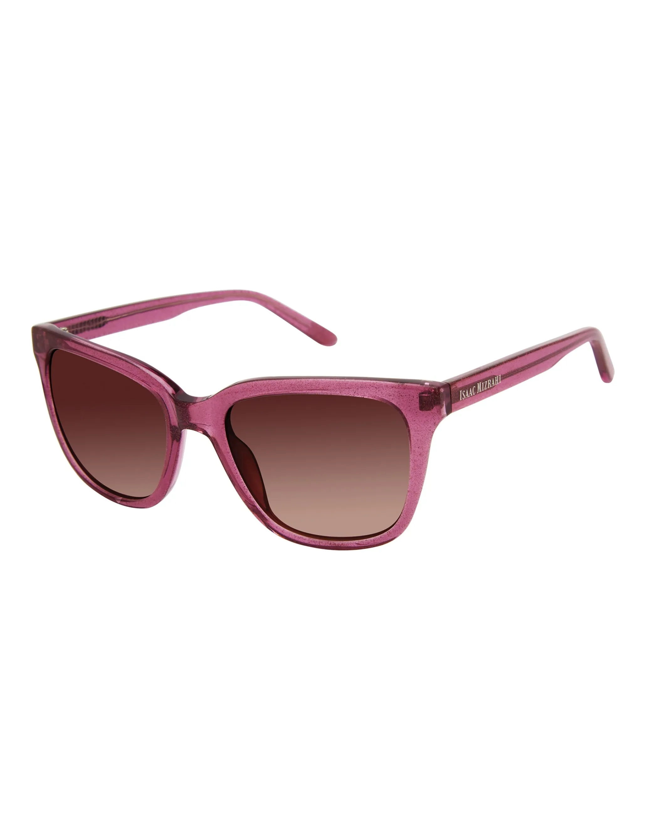 Acetate Glitter Frame Sunglasses