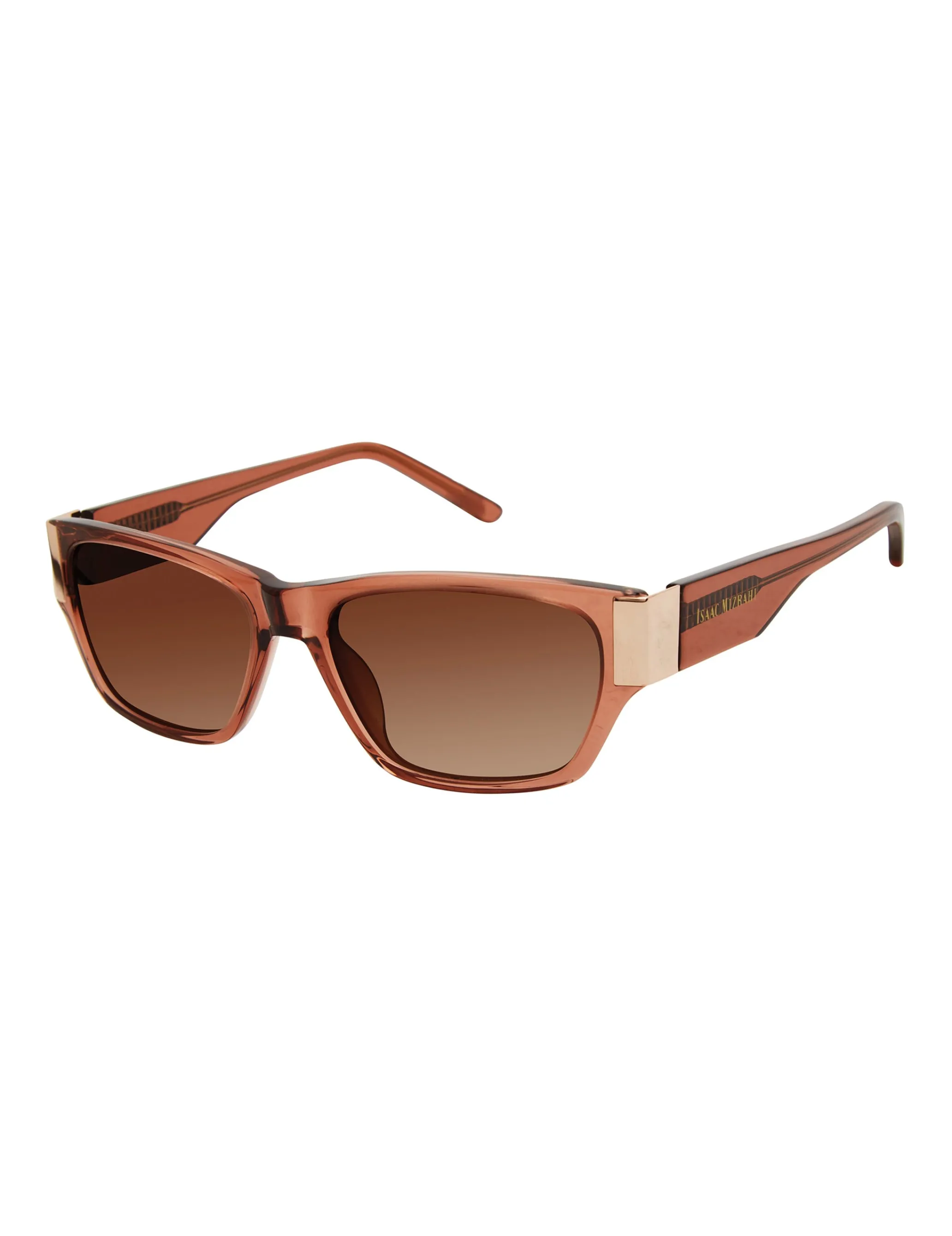 Rectangular Acetate Frame Sunglasses