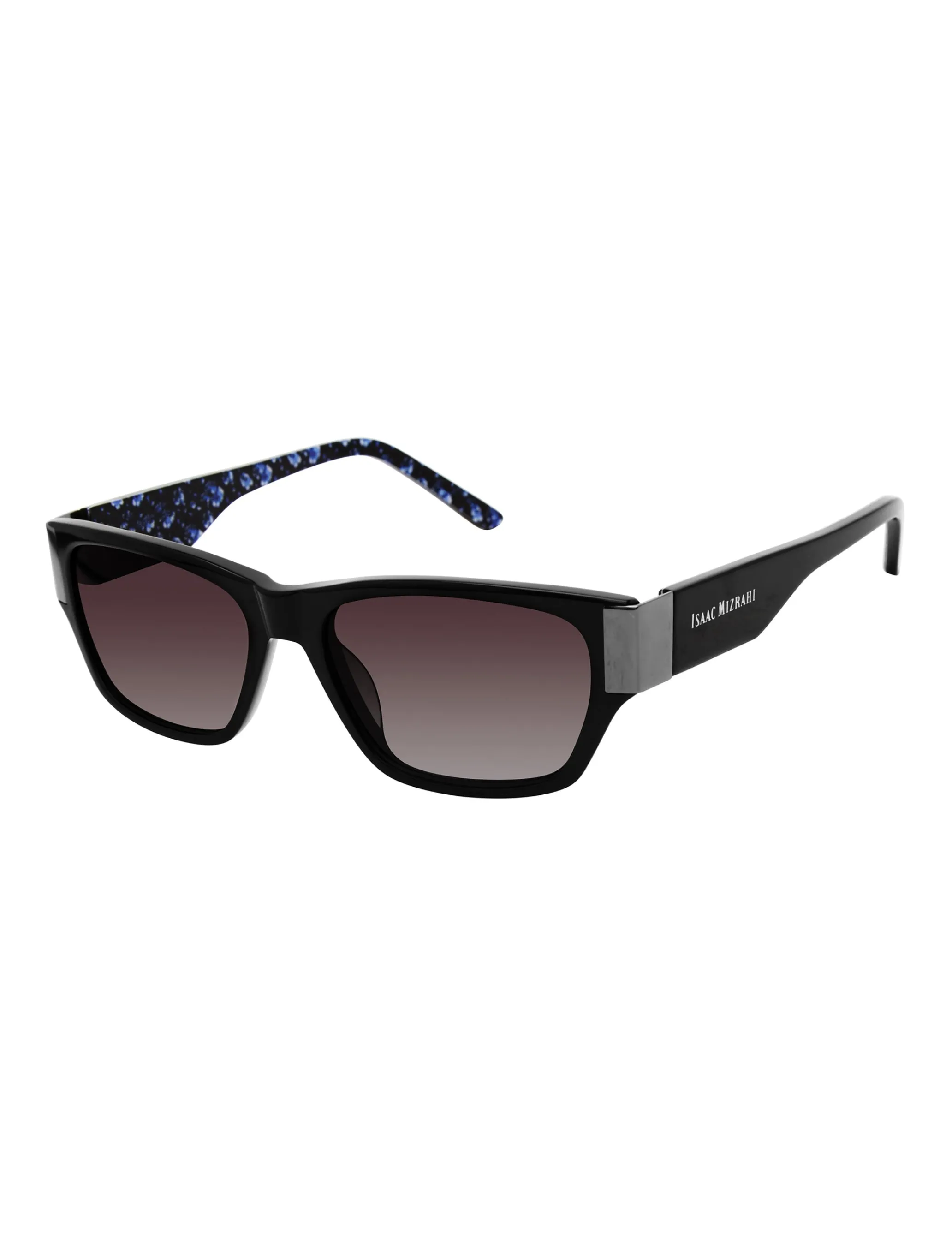 Rectangular Acetate Frame Sunglasses