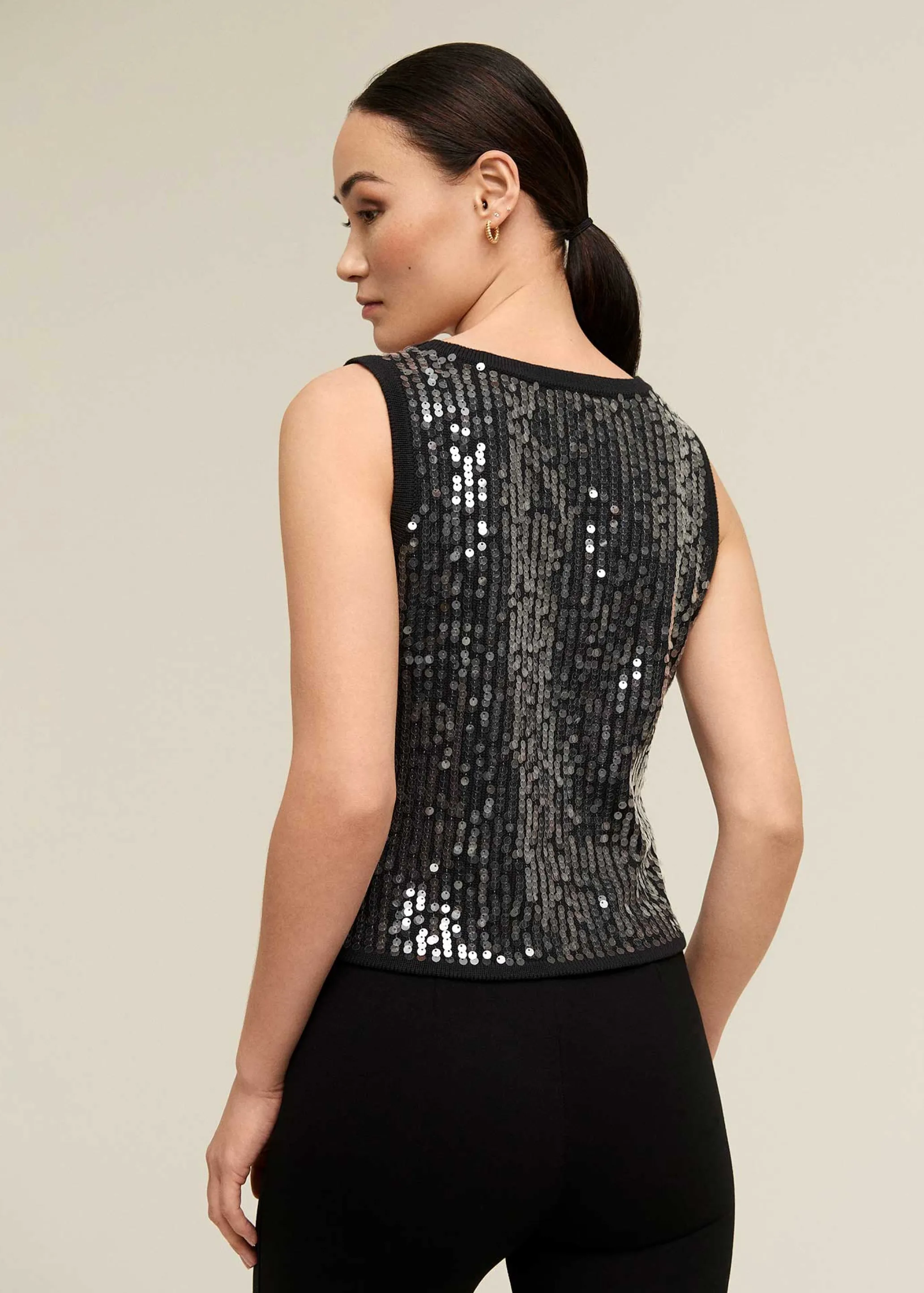 Sequin Tank Top