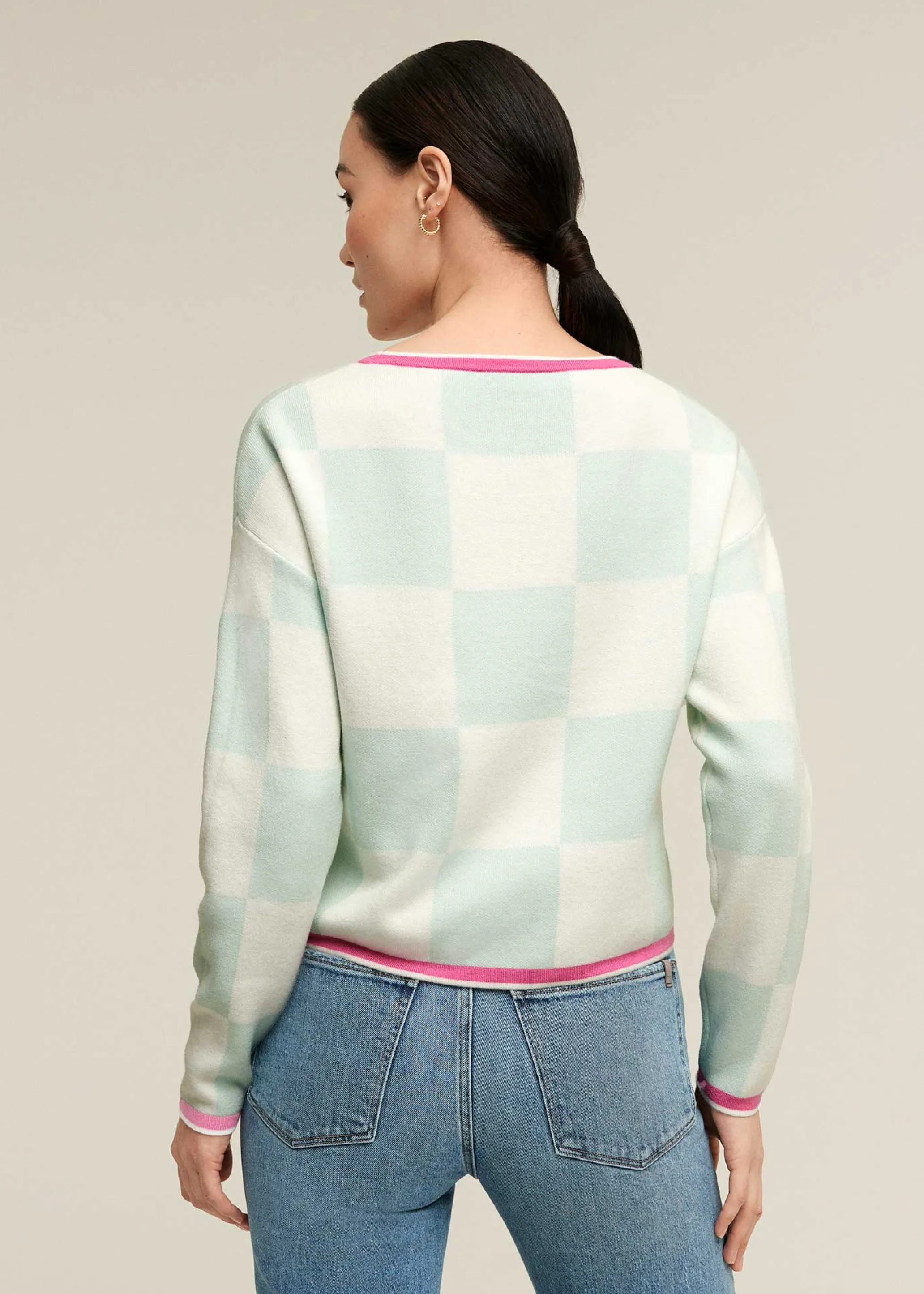 Checker Board Sweater