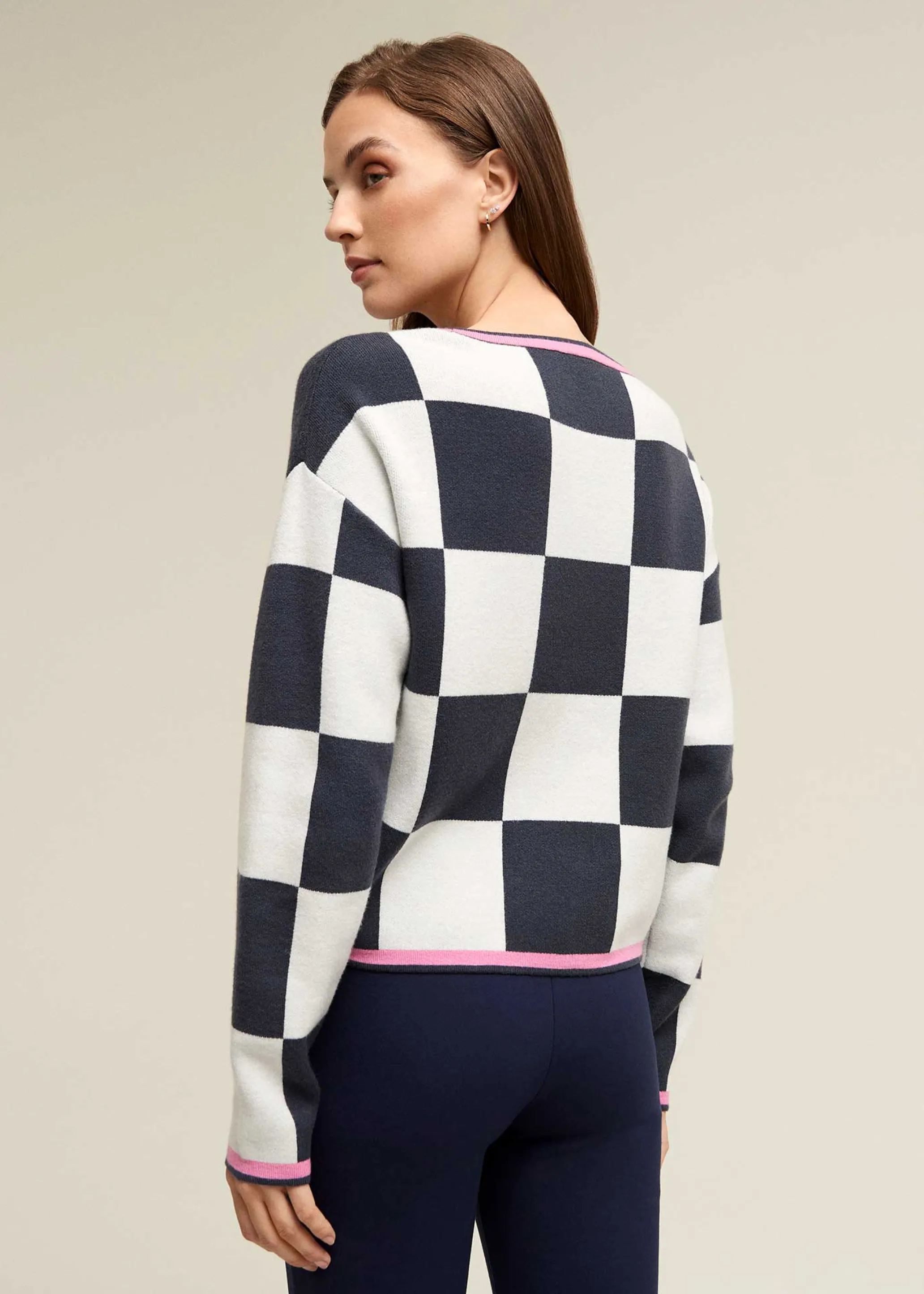 Checker Board Sweater