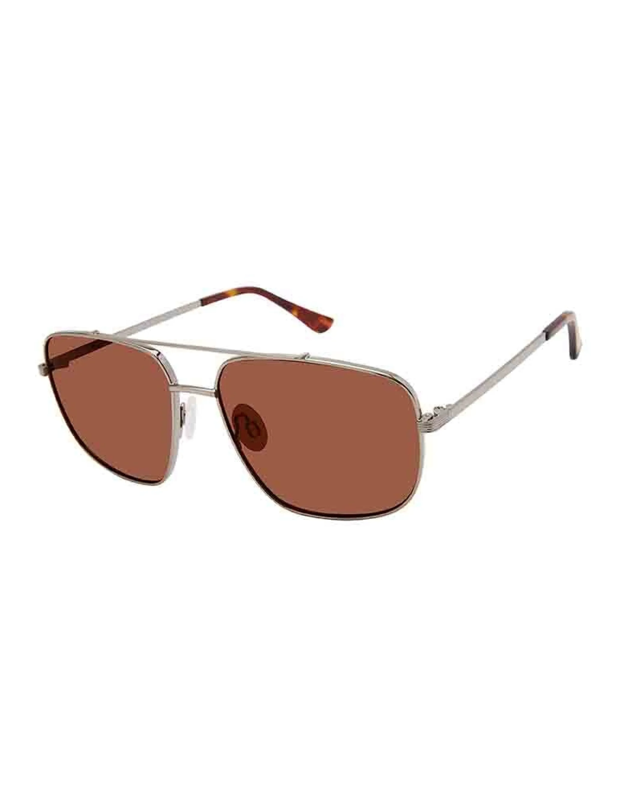 Men's Contemporary Square Navigator Sunglasses