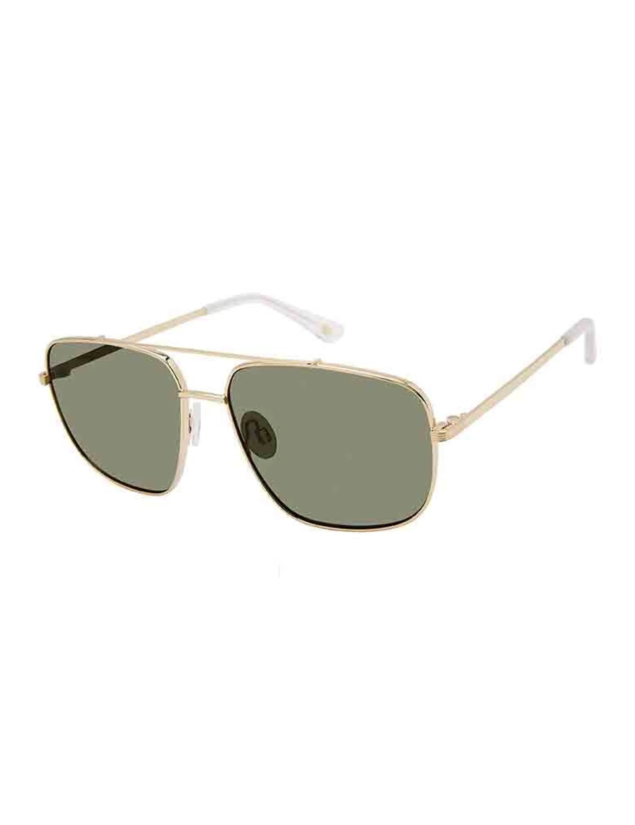 Men's Contemporary Square Navigator Sunglasses