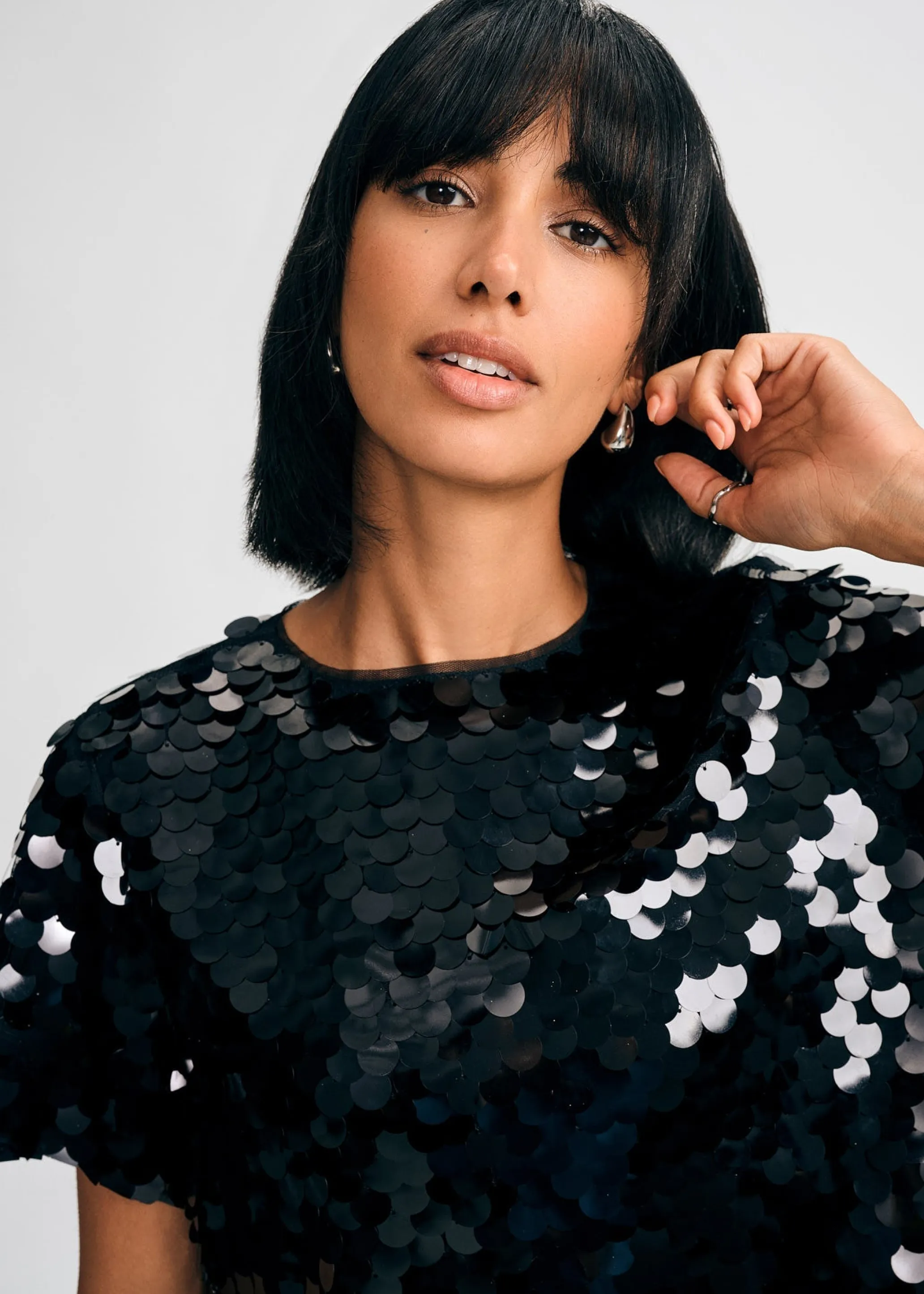 Paillette Sequin Tee