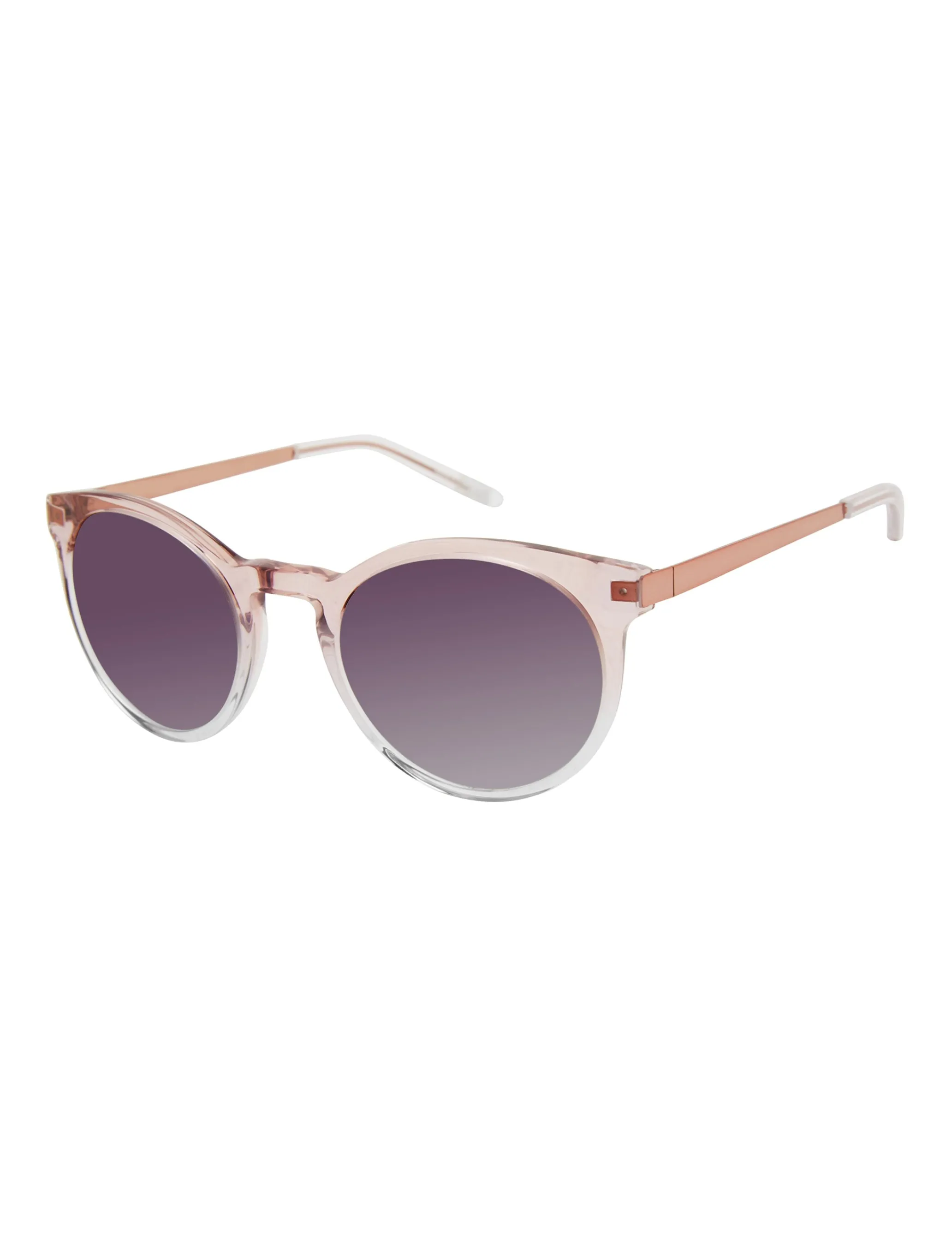 Acetate Frame Round Sunglasses